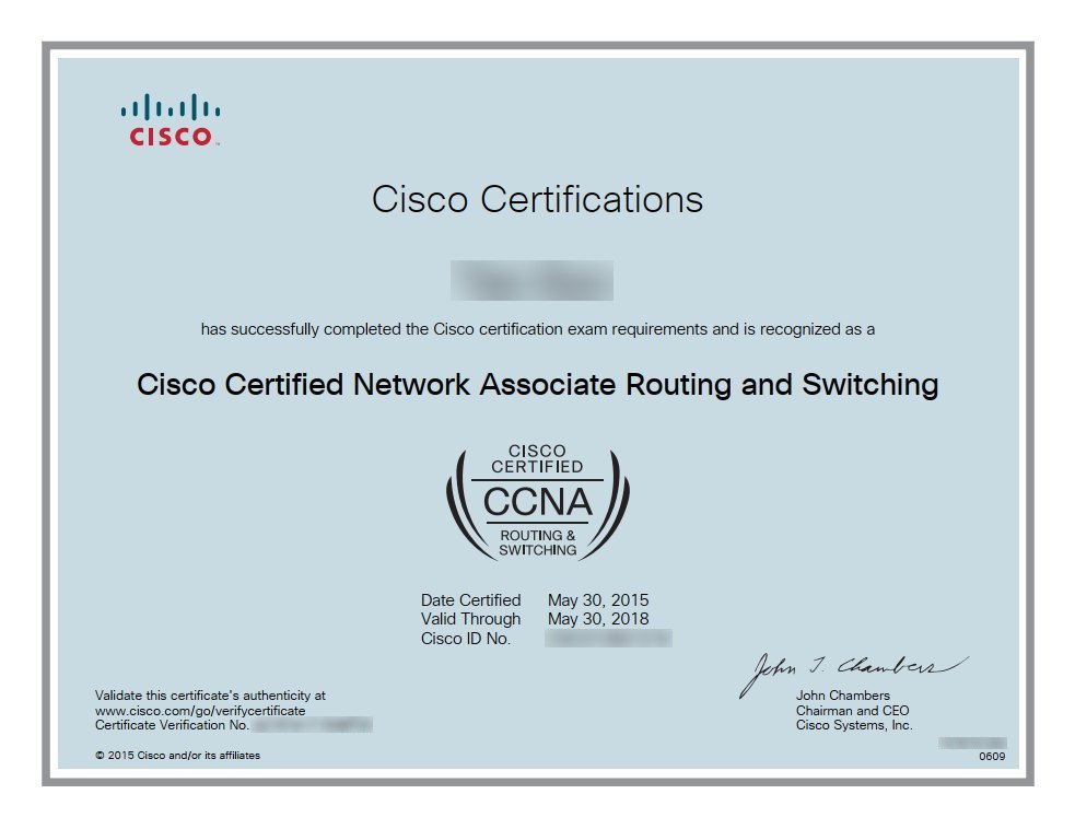 Cisco CCNA 路由交换认证